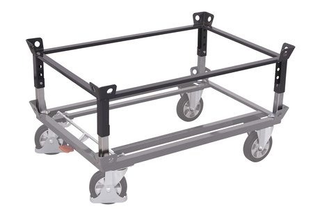 Dodatkowa rama do wózków pod paletę, RAL 7016 VARIOfit zsw-870.103/AG