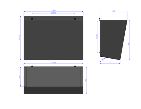 Zawieszka pojemnik na butelki, aerozole ZWN-15