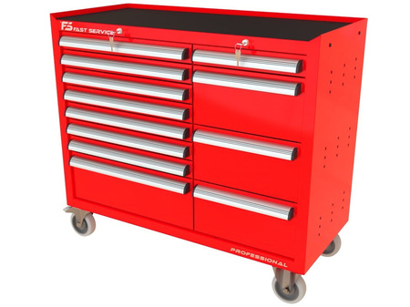 Wózek warsztatowy TRUCK z 12 szufladami PT-216-18