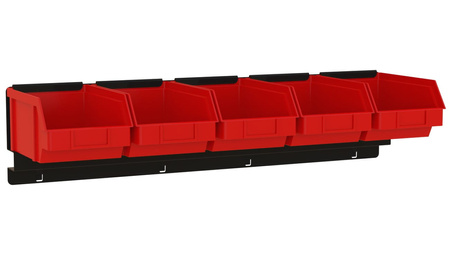 Listwa na 5 pojemników P2  ZW-P2-5