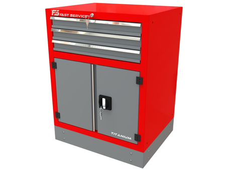 Szafka warsztatowa z 3 szufladami i drzwiami – T-30