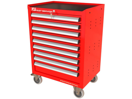 Wózek narzędziowy z 9 szufladami P-211