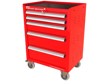 Wózek narzędziowy z 5 szufladami P-222