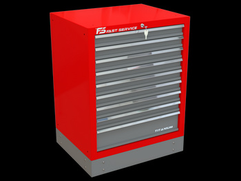 Szafka warsztatowa z 9 szufladami – T-11
