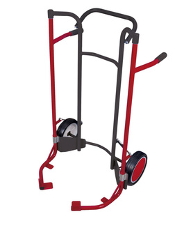 Taczka do opon niska, RAL 7016 VARIOfit sk-710.303/AG