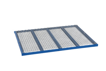 Drip grating for spill tray 1240×940 mm, capacity 1000 kg, steel