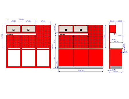 Tablica Narzędziowa NT210-040401