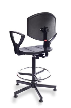 Krzesło przemysłowe PurActive H+RING PD PUR — ROSART