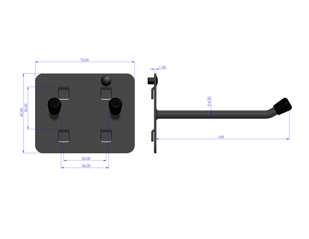 Zawieszka na młotek gumowy ZW-04-01