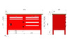 P-3-067-01 Stół warsztatowy