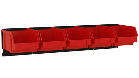 Listwa na 5 pojemników P3 ZW-P3-5