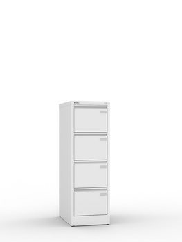 Szafka kartotekowa metalowa SZK 301 na teczki zawieszkowe A4, 1292×415×633 mm, jasnoszara RAL 7035 – Malow