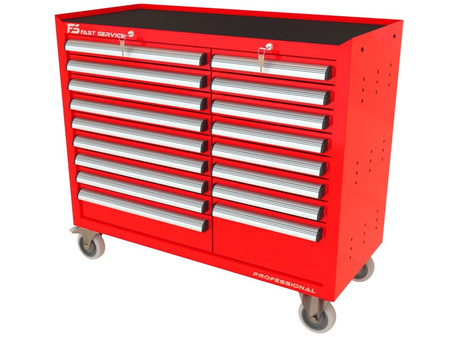Wózek warsztatowy TRUCK z 17 szufladami PT-211-16