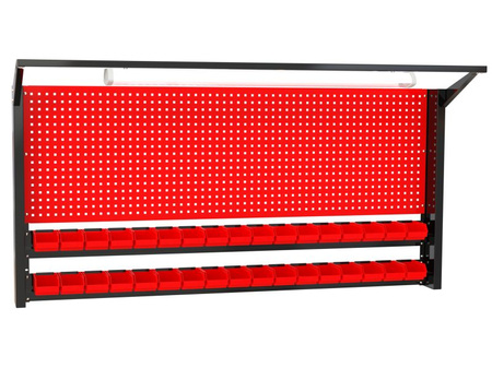 N-4-09-04 Tablica na narzędzia 920mm x 1920mm x 135mm z oświetleniem