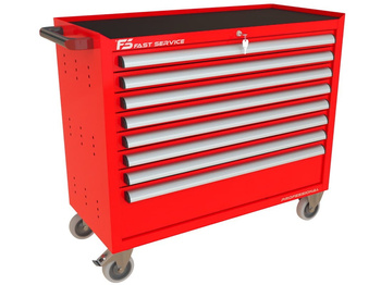 Wózek warsztatowy TRUCK z 8 szufladami PT-216