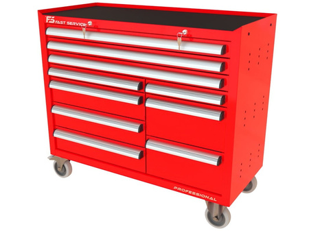 TRUCK workshop trolley with 10 drawers PT-273-75