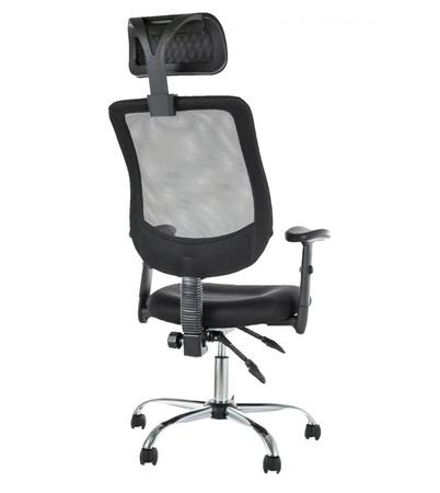 Krzesło biurowe Cruze MH PLUS z zagłówkiem (MRiPS + BHP) — siatka mesh