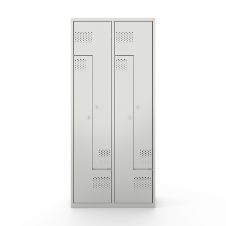 Szafa ubraniowa BHP czterodrzwiowa (typ L) BHPL/2/4