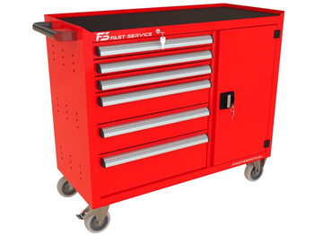 TRUCK workshop trolley with 6 drawers PT-220-40