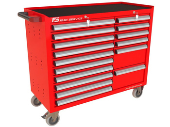 Wózek warsztatowy TRUCK z 16 szufladami PT-210-17