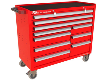 TRUCK workshop trolley with 10 drawers PT-273-77