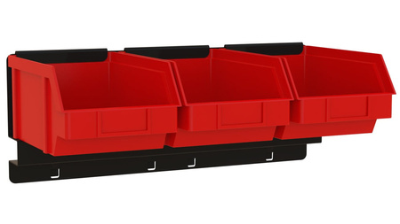 Listwa na 3 pojemniki P2  ZW-P2-3