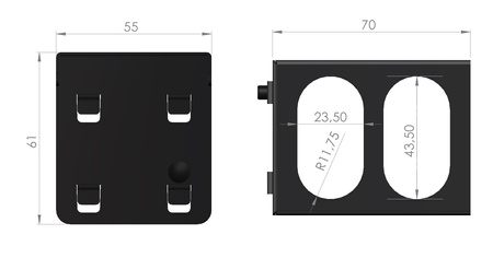 Zawieszka na kpl. kombinerek ZW-12