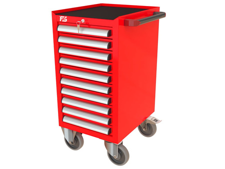 Anbaumodul für MEGA-Werkzeugwagen mit 10 Schubladen PDM-210