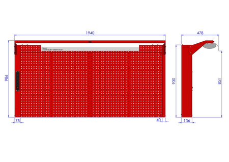 Tablica narzędziowa N196-01-01