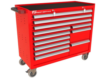 TRUCK workshop trolley with 12 drawers PT-271-75