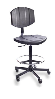 Krzesło przemysłowe PurActive H+RING WH PUR — ROSART