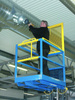 Work platform for forklift 1200×1200 mm, capacity 500 kg – AK