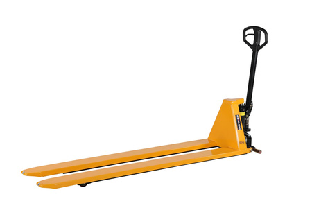 Scissor pallet truck 1000 kg, forks 540×1150 mm, polyurethane wheels – PL 1000
