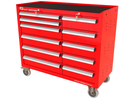 Wózek warsztatowy TRUCK z 11 szufladami PT-214-15