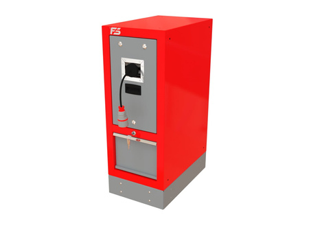 Szafka warsztatowa ze zwijaczem przewodu elektrycznego T-66