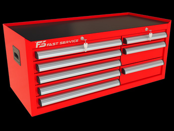 TRUCK trolley top unit with 8 drawers PNT-150-52