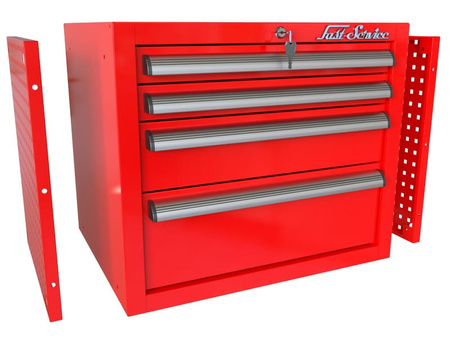 Szafka do stołu warsztatowego - moduł z 4 szufladami - P-1-066-01