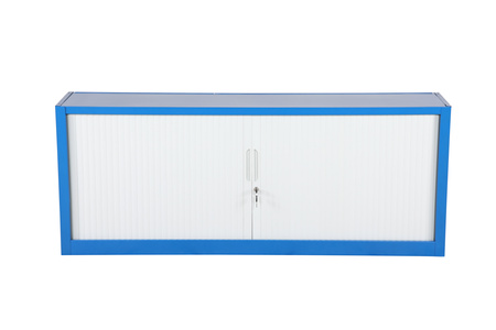 Stahl-Werkzeugschrank mit Rolltür, für Werkstatt und Lager