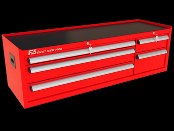 MEGA trolley top unit with 5 drawers PNM-152-54