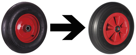 Dopłata za koła z pełnej gumy piankowej/komplet (2 VARIOfit rsa-390.001