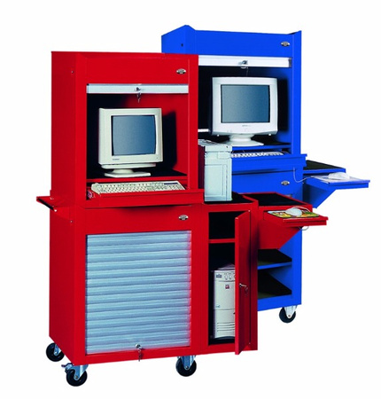 Zestaw komputerowy max (szafka, nadstawka, szafka boczna, blat pod mysz) P-1-07-07