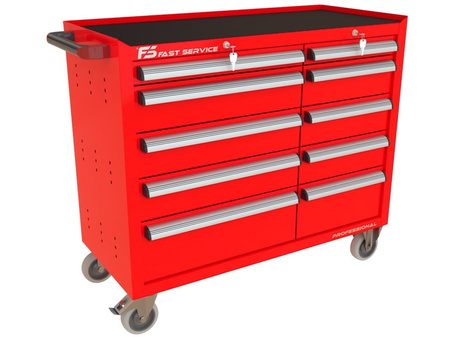 Wózek warsztatowy TRUCK z 10 szufladami PT-221-21