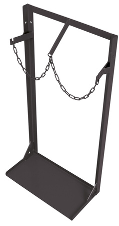 Stand for 2 steel cylinders, 40 - 50 l capacity VARIOfit fk-1001/AG