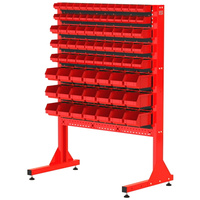 ST 110-14-P123 Stojak Narzędziowy w zestawie z listwami oraz pojemnikami