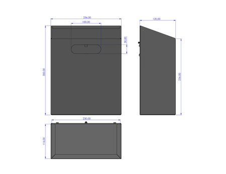 Zawieszka pojemnik/kosz ZWN-12