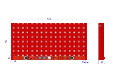 Tablica narzędziowa N192-02-E