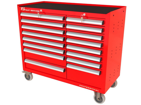 Wózek warsztatowy TRUCK z 16 szufladami PT-212-16