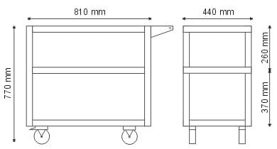Wózek narzędziowy P-2-01-02