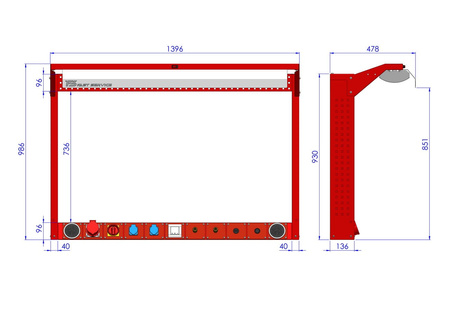 Tool panel N140-03-E
