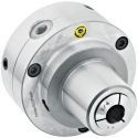 Uchwyt tokarski zaciskowy Ø125 mm, precyzyjny, stalowy, osadzenie cylindryczne od czoła – Bison 3960-125-5C